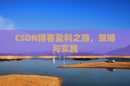CSDN博客盈利之路，策略与实践